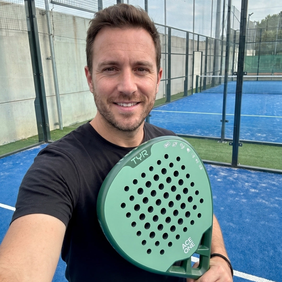 ACE ONE TŸR - Raquette de Padel Anti-Vibration, Confort & Contrôle