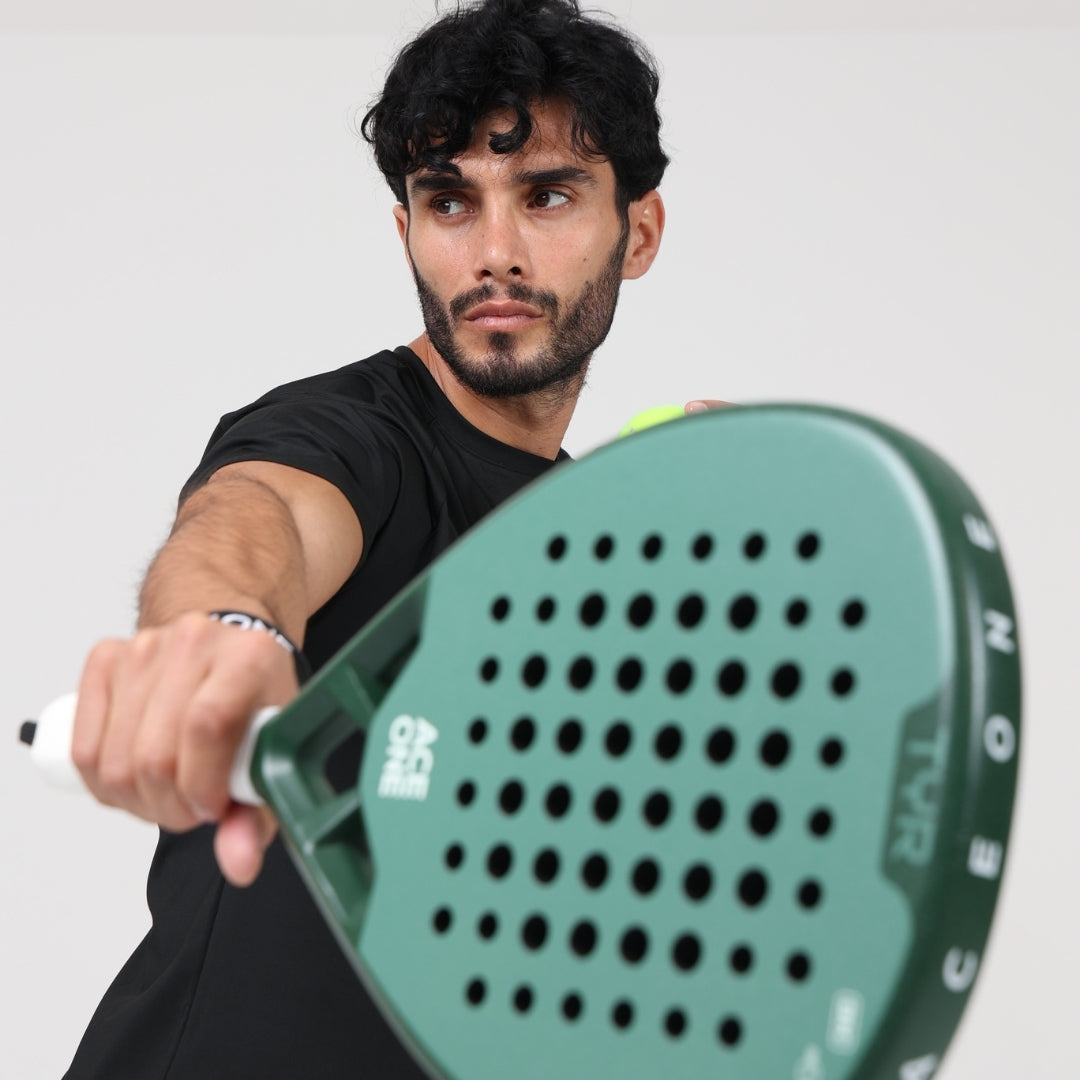 ACE ONE TŸR - Raquette de Padel Anti-Vibration, Confort & Contrôle