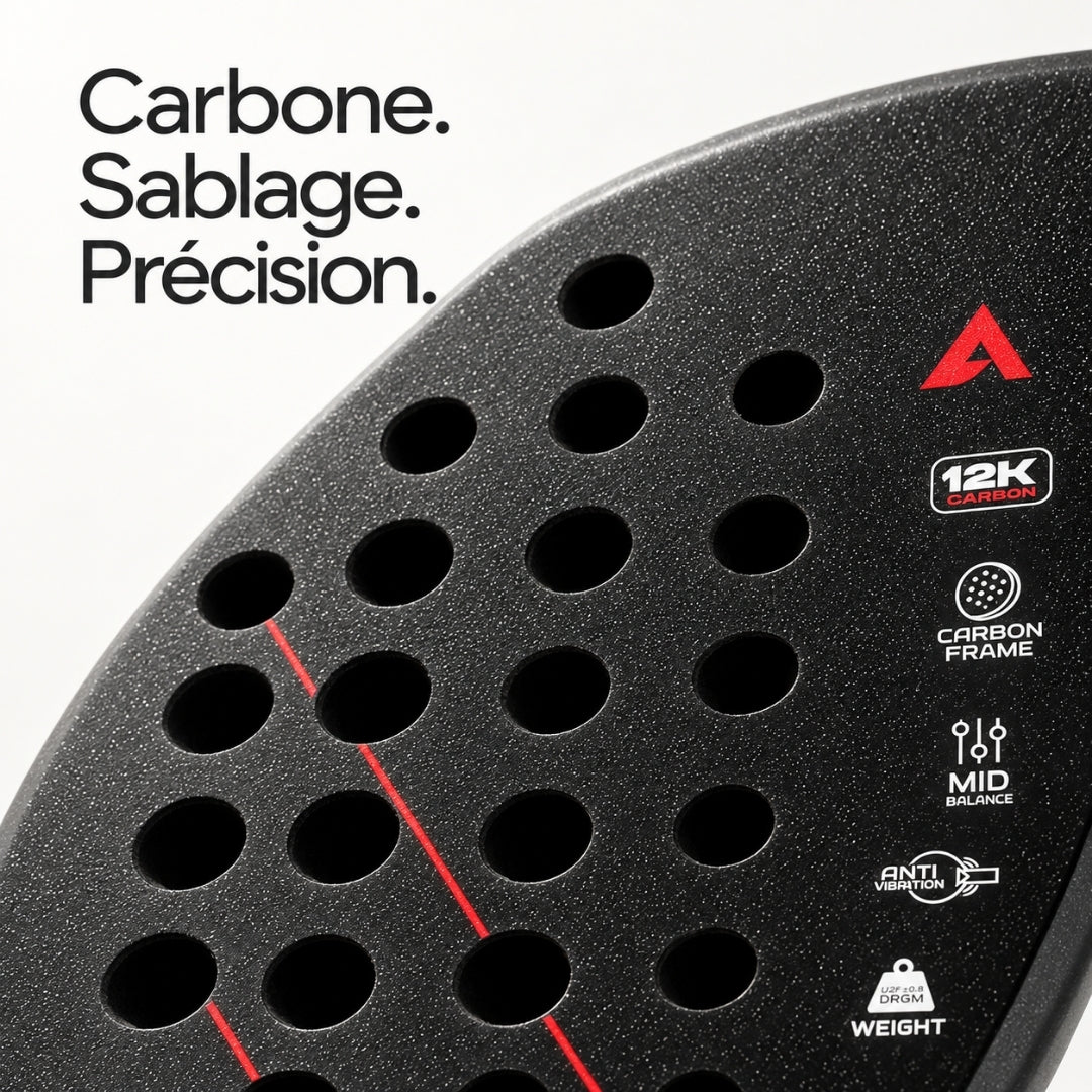 Ace One Raquette de Padel | Cøre Carbone 12K