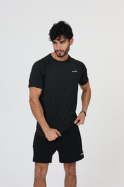Short padel ACE ONE noir vue de dos