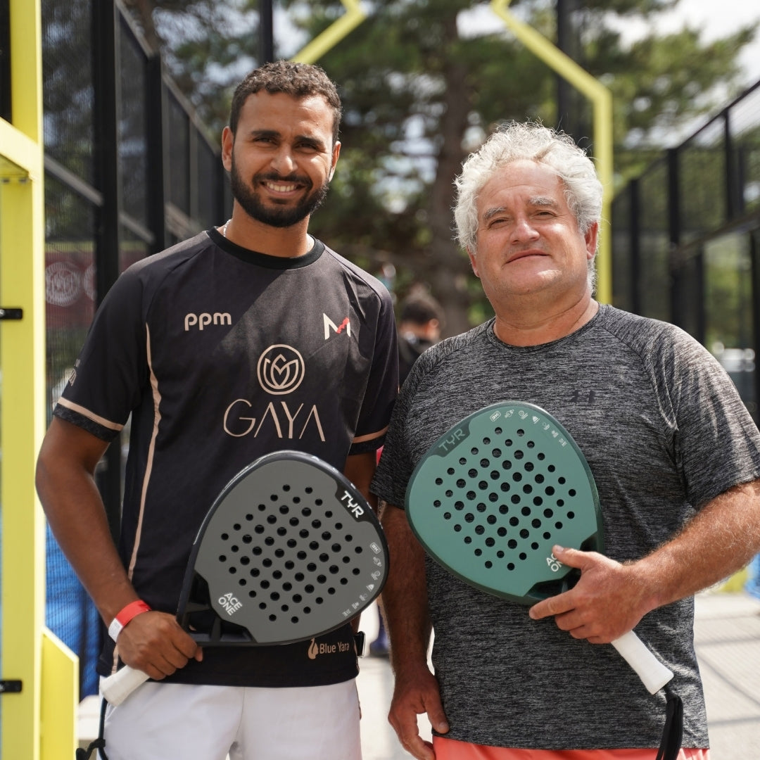 ACE ONE TŸR - Raquette de Padel Anti-Vibration, Confort & Contrôle