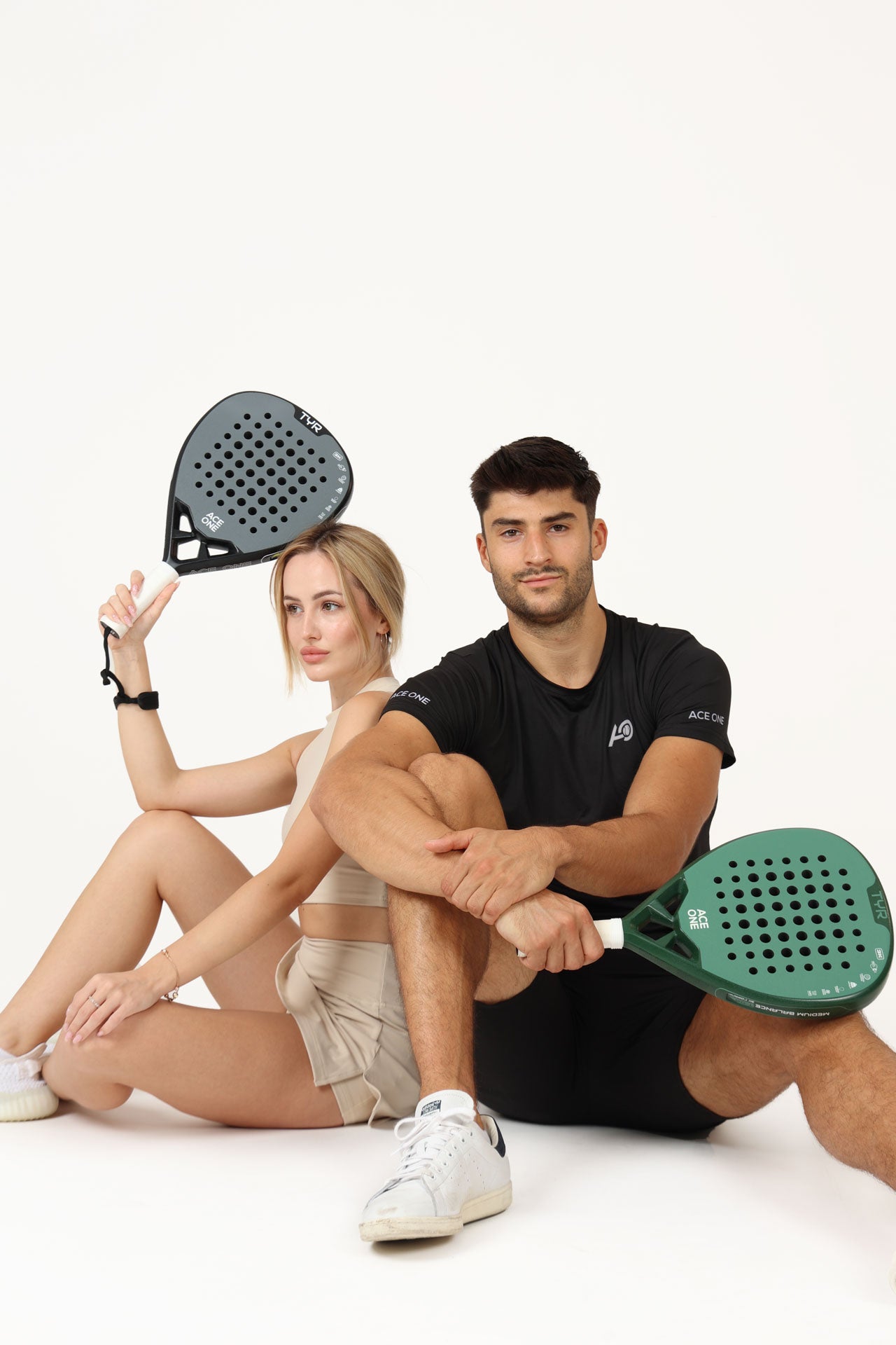 Raquette padel ACE ONE TŸR Green vue arrière